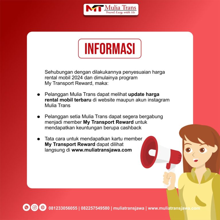 Penyesuaian Harga Rental Mobil Pasuruan