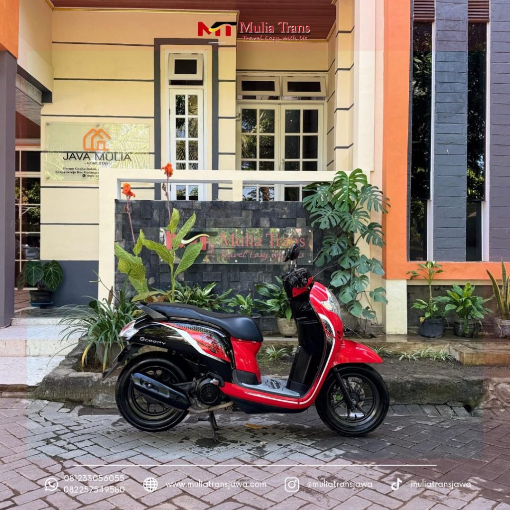 Rental Motor Honda Scoopy Pasuruan Murah Terdekat Dengan Bromo